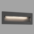 FARO 70638 - LED vanjsko ugradno svjetlo NAT LED/8W/230V IP65 crno