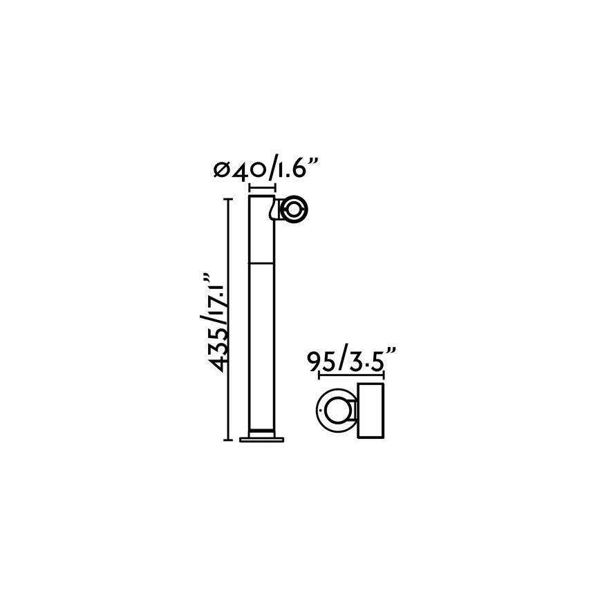 FARO 70783 - LED Vanjska lampa SPY-2 LED/6W/230V IP65