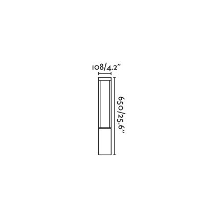 FARO 70842 - LED Vanjska lampa AGRA LED/9W/230V IP55 antracit