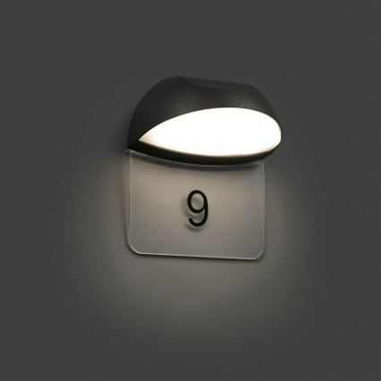 FARO 71197 - LED Vanjsko zidno svjetlo NUM LED/7W/230V IP54