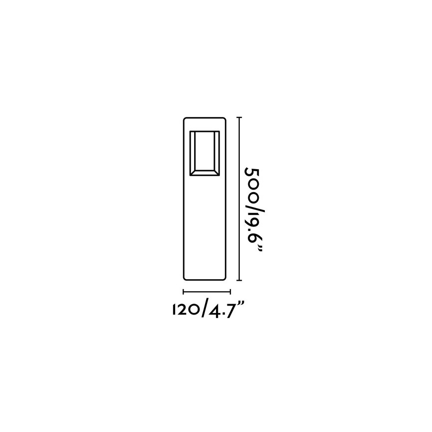 FARO 71199 - LED Vanjska lampa NAYA LED/8W/230V IP54