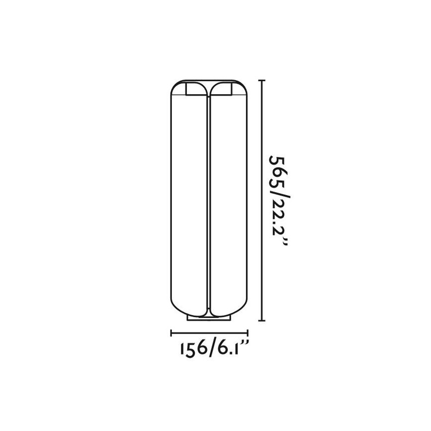 FARO 71214 - LED Vanjska lampa BU-OH LED/12W/230V IP65