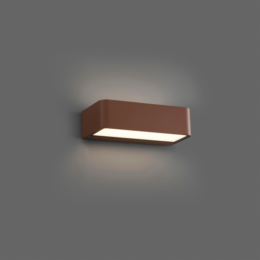 FARO 71309 - LED vanjsko zidno svjetlo TAKUA LED/10W/230V IP65 smeđa