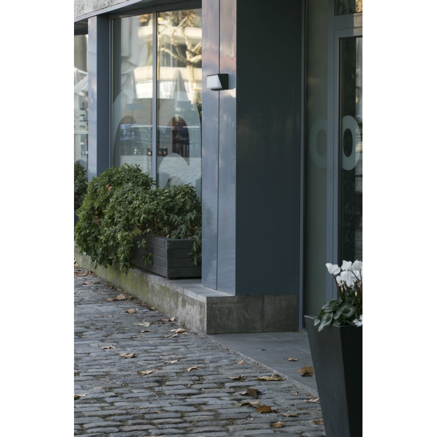 FARO 71537 - LED vanjska zidna svjetiljka HALF LED/20W/230V IP65