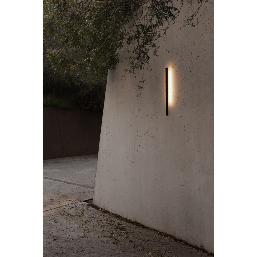 FARO 71800 - LED vanjska zidna svjetiljka LIME LED/6W/230V 2700/3000/4000K 60 cm CRI 90 IP65 crna