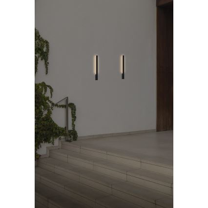 FARO 71800 - LED vanjska zidna svjetiljka LIME LED/6W/230V 2700/3000/4000K 60 cm CRI 90 IP65 crna