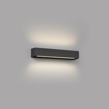 FARO 71904 - Vanjska zidna LED svjetiljka DORO 2xLED/10W/230V IP65 antracit