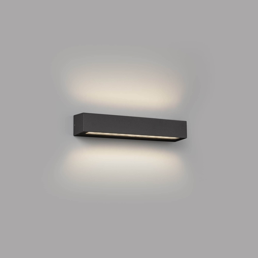 FARO 71904 - Vanjska zidna LED svjetiljka DORO 2xLED/10W/230V IP65 antracit