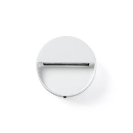 FARO 71961 - LED svjetlo za stepenice DUNE LED/3W/230V 2200/2700/3200/4000K IP65 bijelo okruglo