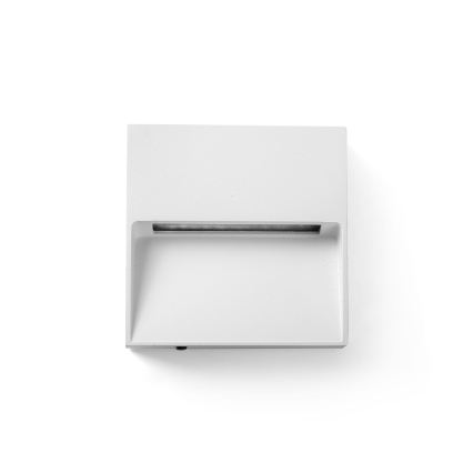 FARO 71964 - LED svjetiljka za stepenice DUNE LED/3W/230V 2200/2700/3200/4000K IP65 bijela kvadratna