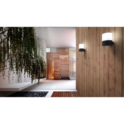 FARO 74440 - Vanjska zidna svjetiljka DATNA 1xE27/20W/230V IP44