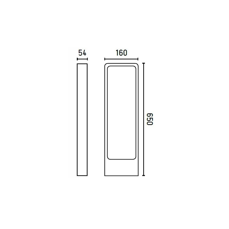 FARO 75520 - LED Vanjska lampa DAS LED/5W/230V IP54
