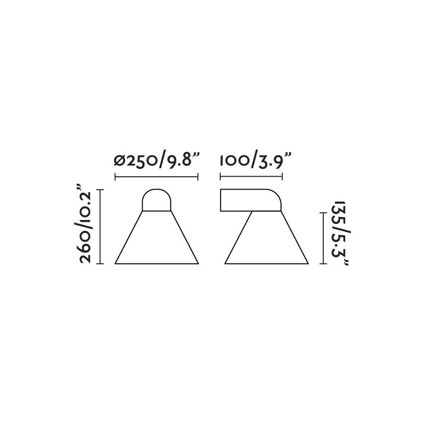 FARO Barcelona - Vanjska zidna svjetiljka PALS 1xE27/15W/230V IP65