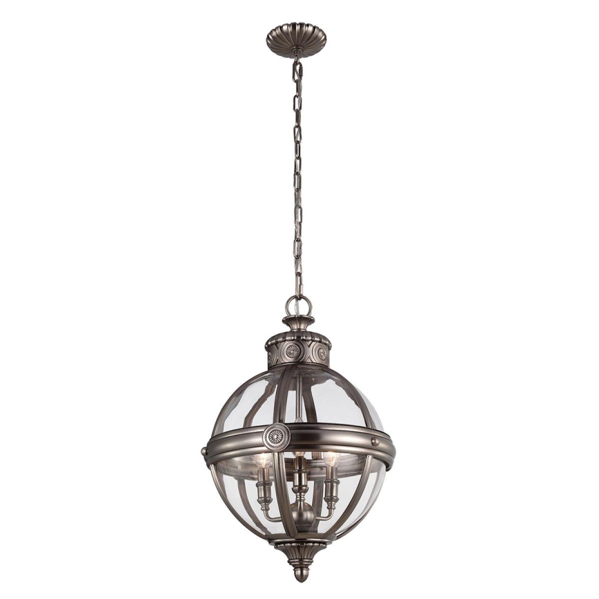 Feiss - Luster na lancu ADAMS 3xE14/60W/230V brončana