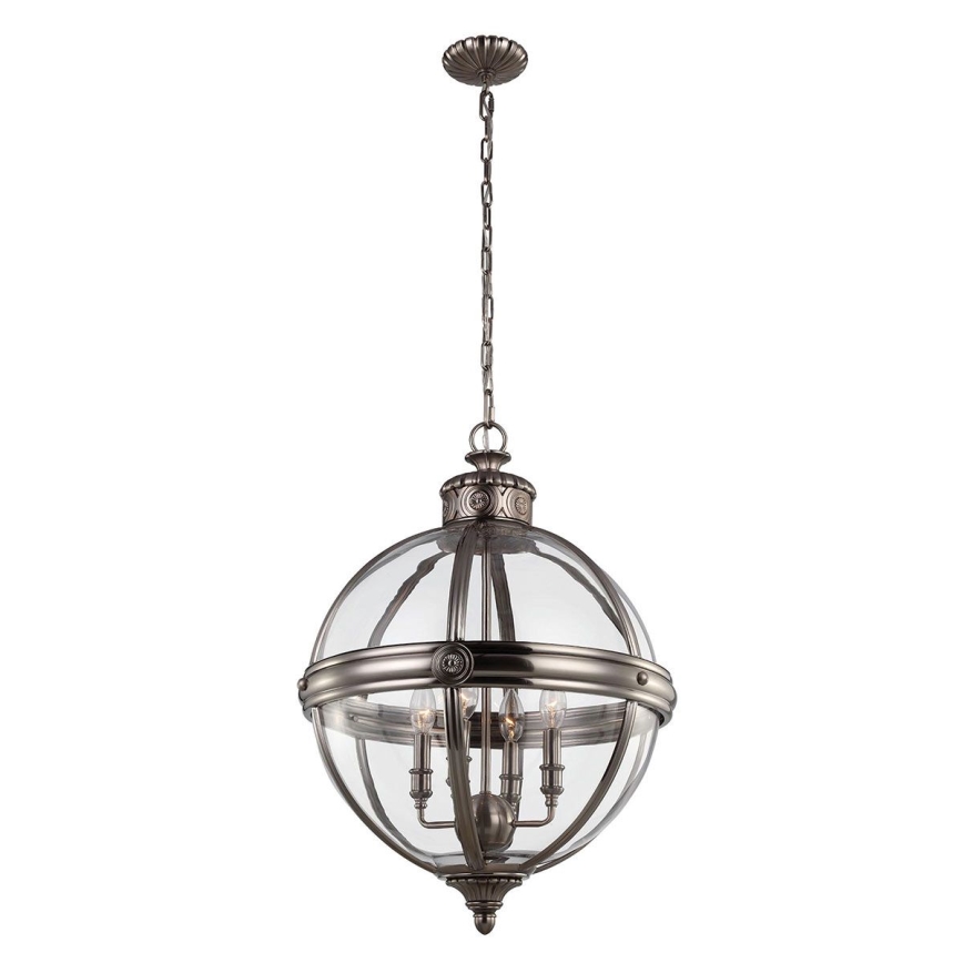 Feiss - Luster na lancu ADAMS 4xE14/60W/230V brončana