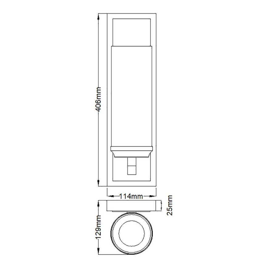Feiss - LED Kupaonska zidna svjetiljka AMALIA 1xG9/3,5W/230V IP44 sjajni krom