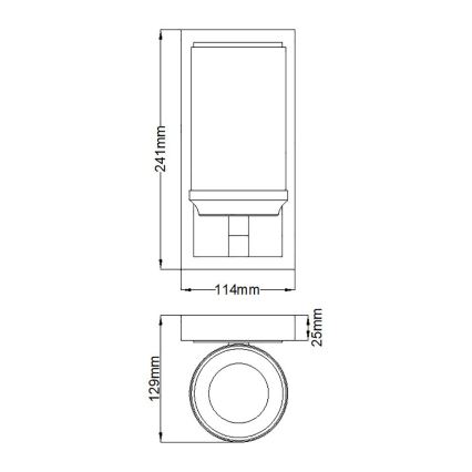 Feiss - LED Kupaonska zidna svjetiljka AMALIA 1xG9/3,5W/230V IP44 sjajni krom