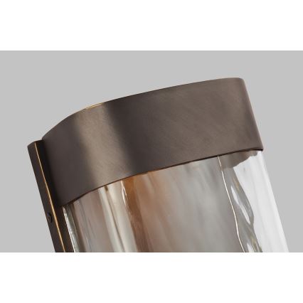 Feiss - LED vanjsko zidno svjetlo BENNIE LED/14W/230V IP44 bronca