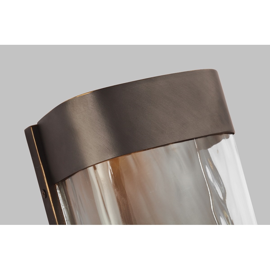 Feiss - LED vanjsko zidno svjetlo BENNIE LED/14W/230V IP44 bronca