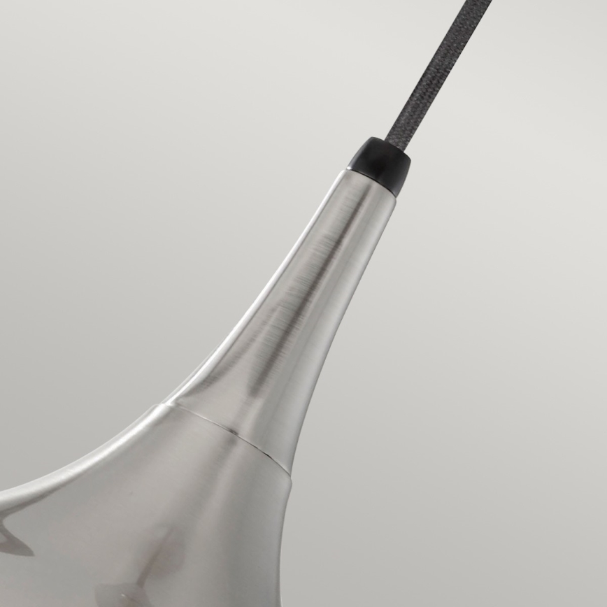 Feiss - Luster na sajli BESO 1xE27/60W/230V sjajni krom