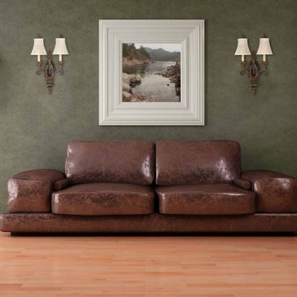 Feiss - Zidna svjetiljka DRAWING ROOM 2xE14/60W/230V