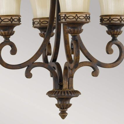 Feiss - Luster na lancu DRAWING ROOM 4xE27/60W/230V