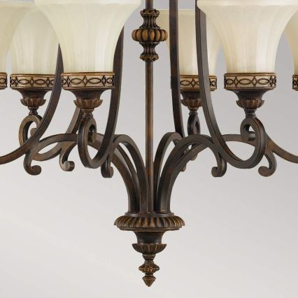 Feiss - Luster na lancu DRAWING ROOM 6xE27/60W/230V