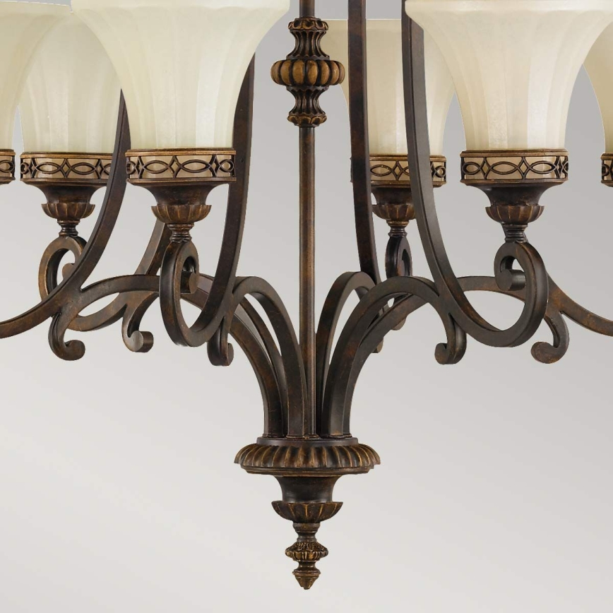 Feiss - Luster na lancu DRAWING ROOM 6xE27/60W/230V