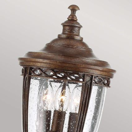 Feiss - Vanjska lampa ENGLISH BRIDLE 3xE14/60W/230V IP44