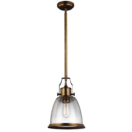 Feiss - Viseći luster HOBSON 1xE27/60W/230V brončana