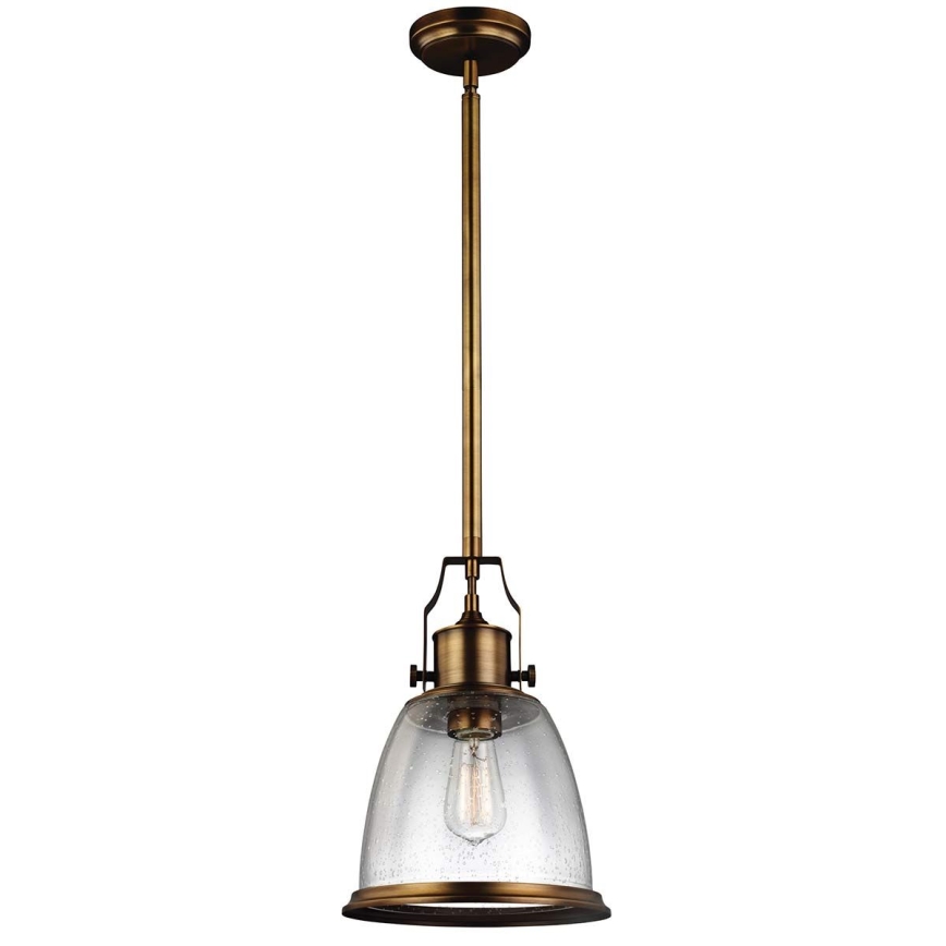 Feiss - Viseći luster HOBSON 1xE27/60W/230V brončana