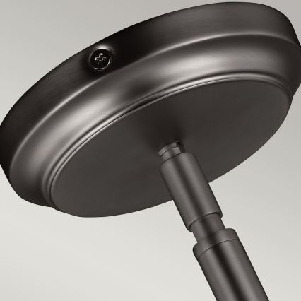 Feiss - Viseći luster HOBSON 1xE27/60W/230V srebrna