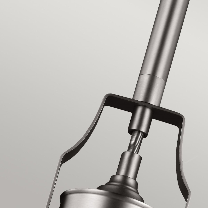 Feiss - Viseći luster HOBSON 1xE27/60W/230V srebrna
