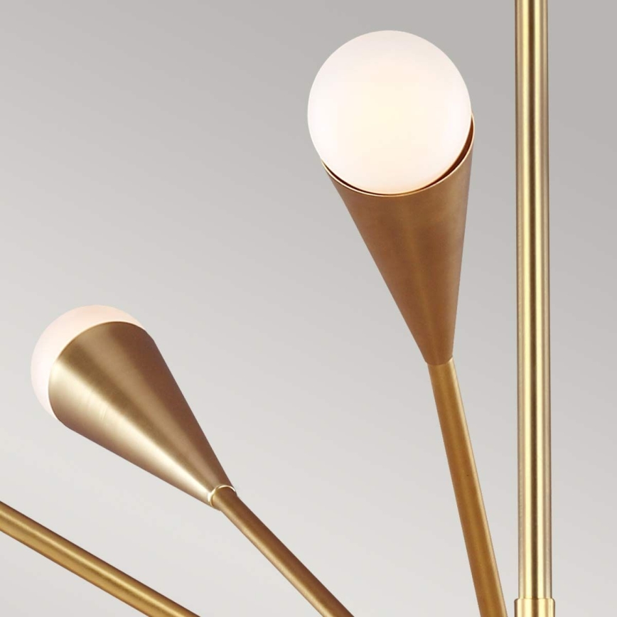 Feiss - LED Viseći luster JAX 10xG9/3W/230V zlatna