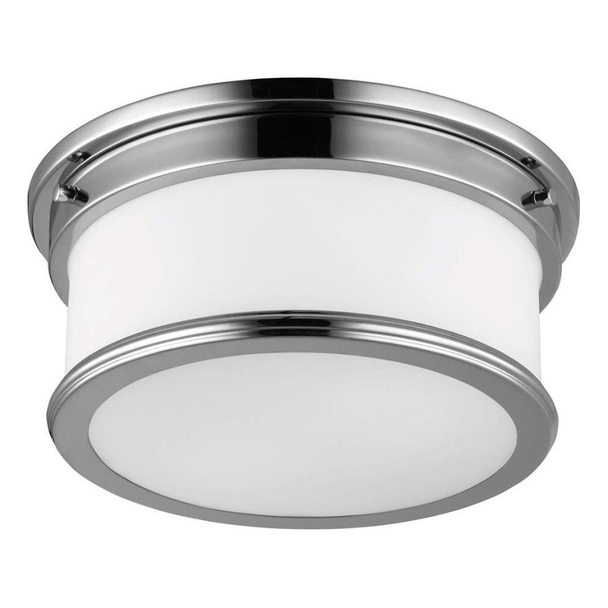 Feiss - Kupaonska stropna svjetiljka PAYNE 2xE27/60W/230V IP44 matirani krom