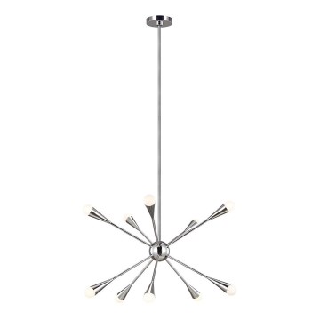 Feiss - LED Viseći luster JAX 10xG9/3W/230V sjajni krom