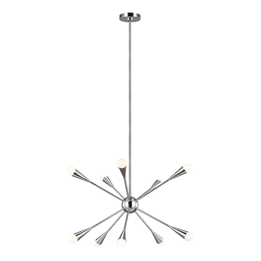 Feiss - LED Viseći luster JAX 10xG9/3W/230V sjajni krom