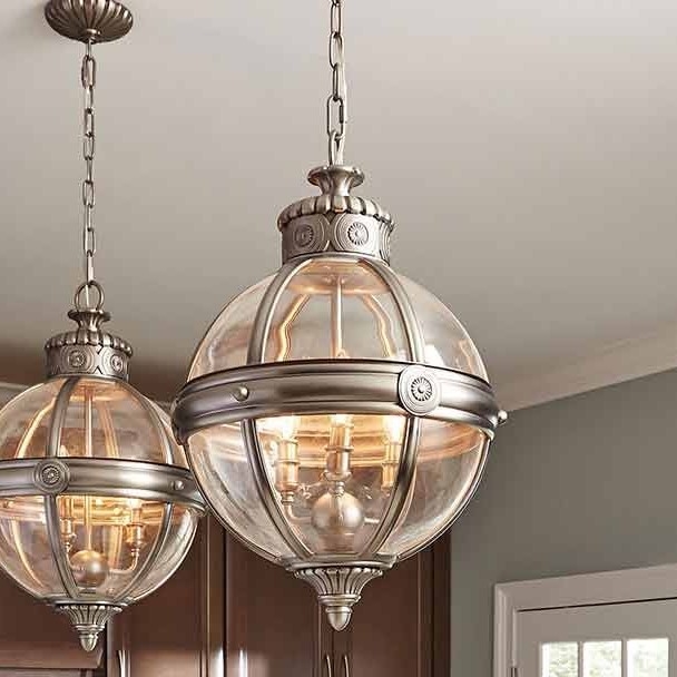 Feiss - Luster na lancu ADAMS 3xE14/60W/230V brončana