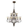 Feiss - Luster na lancu DRAWING ROOM 9xE27/60W/230V