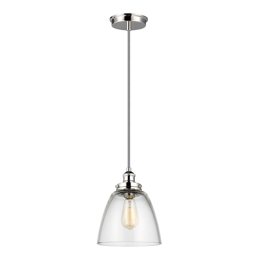 Feiss - Luster na sajli BASKIN 1xE27/60W/230V sjajni krom