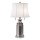 Feiss - Stolna lampa STATEROOM 2xE27/60W/230V srebrna