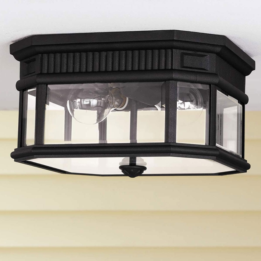 Feiss - Vanjska stropna svjetiljka COTSWOLD LANE 2xE27/60W/230V IP44