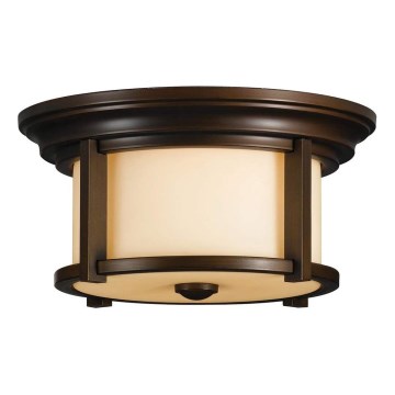 Feiss - Vanjska stropna svjetiljka MERRIL 2xE27/60W/230V IP44
