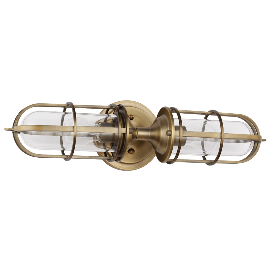Feiss - Vanjska zidna svjetiljka URBAN 2xE27/60W/230V IP44 bronca