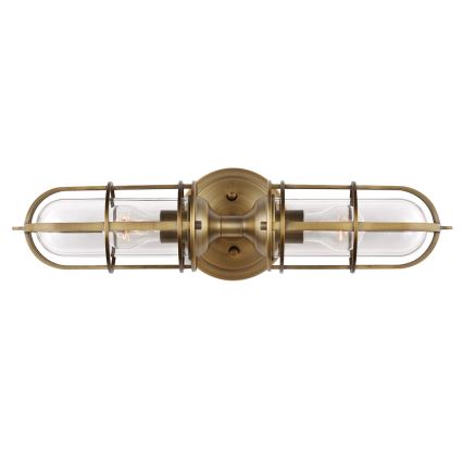 Feiss - Vanjska zidna svjetiljka URBAN 2xE27/60W/230V IP44 bronca