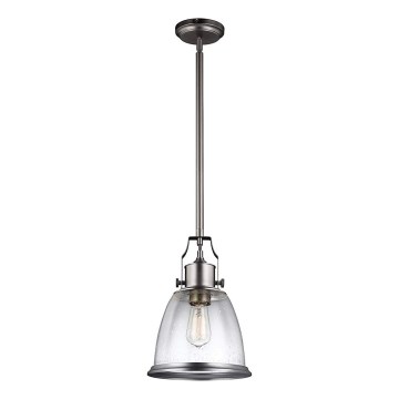 Feiss - Viseći luster HOBSON 1xE27/60W/230V srebrna