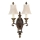 Feiss - Zidna svjetiljka DRAWING ROOM 2xE14/60W/230V
