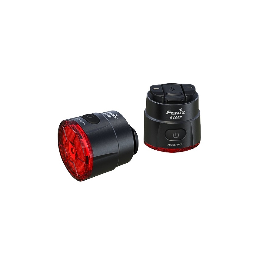 Fenix BC06R - LED Prigušiva punjiva bljeskalica za bicikl LED/USB IP66 90 lm 24,5 h