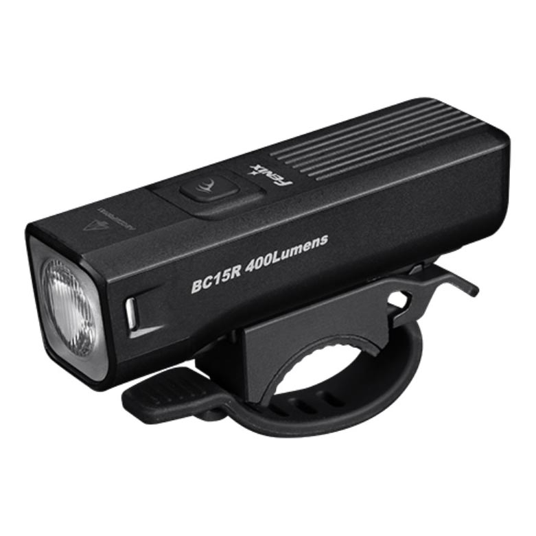 Fenix BC15R - LED Prigušiva punjiva svjetiljka za bicikl LED/USB IP66 400 lm 31,5 h 2600 mAh