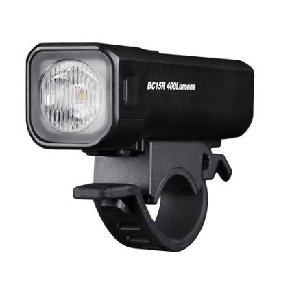 Fenix BC15R - LED Prigušiva punjiva svjetiljka za bicikl LED/USB IP66 400 lm 31,5 h 2600 mAh